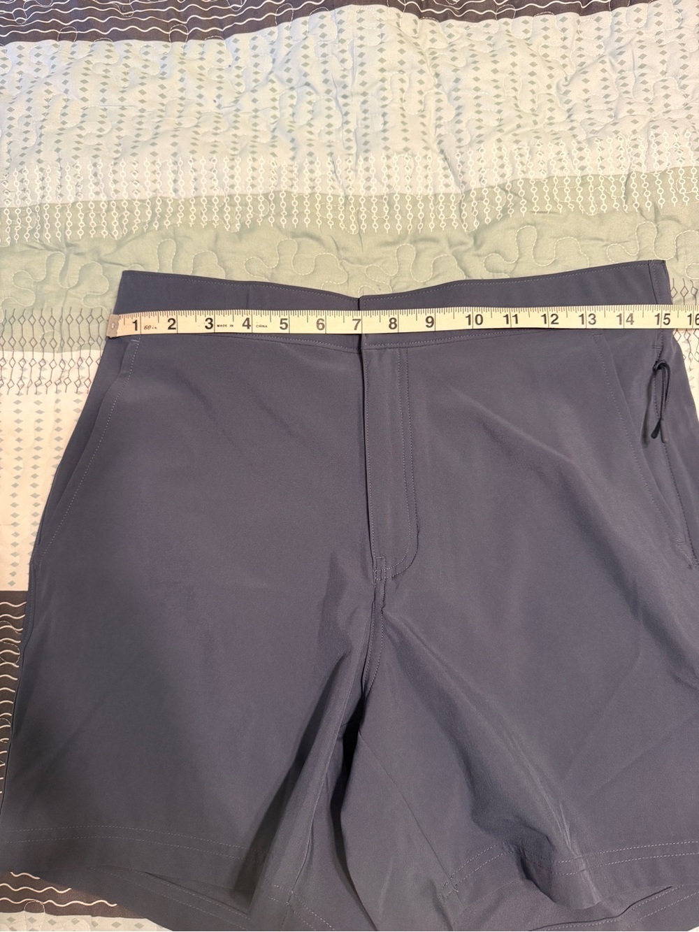 Men's Athletic Shorts in Charcoal Gray - Picture 10 of 13